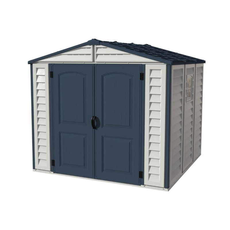 Duramax 8x8 RidgeLine Vinyl Storage Shed Kit - (10088)