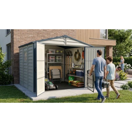 Duramax 8x8 RidgeLine Vinyl Storage Shed Kit - (10088)