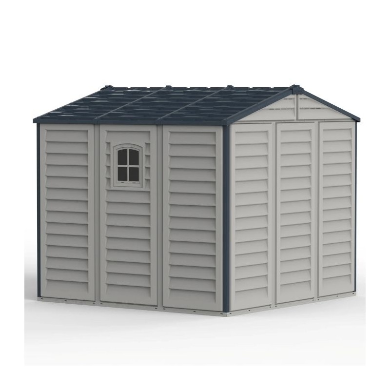 Duramax 8x8 RidgeLine Vinyl Storage Shed Kit - (10088)