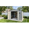 Duramax 10x8 RidgeLine Vinyl Storage Shed Kit - (10114)