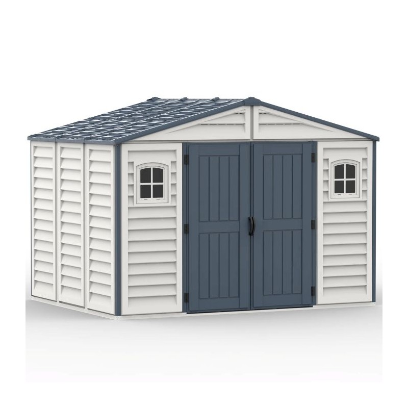 Duramax 10x8 RidgeLine Vinyl Storage Shed Kit - (10114)