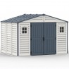 Duramax 10x8 RidgeLine Vinyl Storage Shed Kit - (10114)