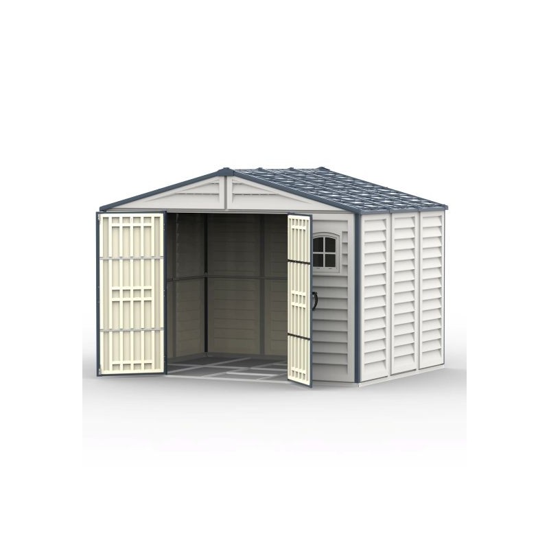 Duramax 10x8 RidgeLine Vinyl Storage Shed Kit - (10114)