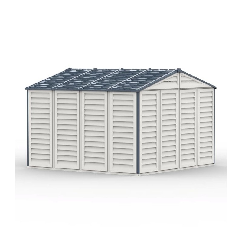 Duramax 10x10 RidgeLine Vinyl Storage Shed Kit - (10124)