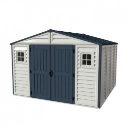Duramax 10x10 RidgeLine Vinyl Storage Shed Kit - (10124)
