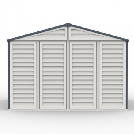 Duramax 10x10 RidgeLine Vinyl Storage Shed Kit - (10124)