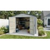 Duramax 10x10 RidgeLine Vinyl Storage Shed Kit - (10124)