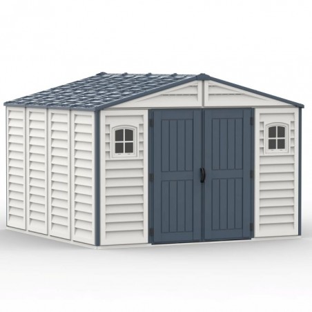 Duramax 10x10 RidgeLine Vinyl Storage Shed Kit - (10124)