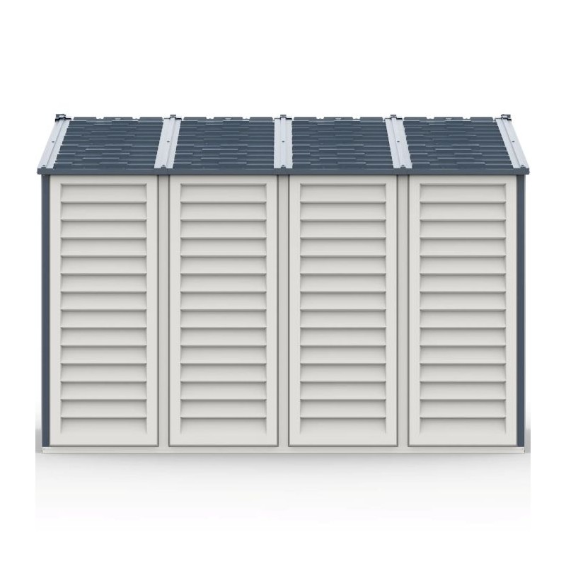Duramax 10x10 RidgeLine Vinyl Storage Shed Kit - (10124)