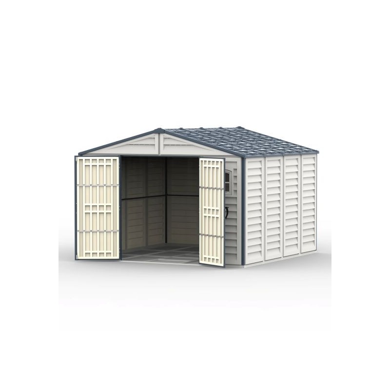 Duramax 10x10 RidgeLine Vinyl Storage Shed Kit - (10124)
