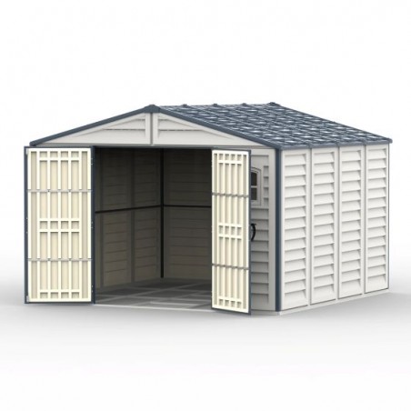 Duramax 10x10 RidgeLine Vinyl Storage Shed Kit - (10124)