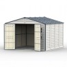 Duramax 10x10 RidgeLine Vinyl Storage Shed Kit - (10124)