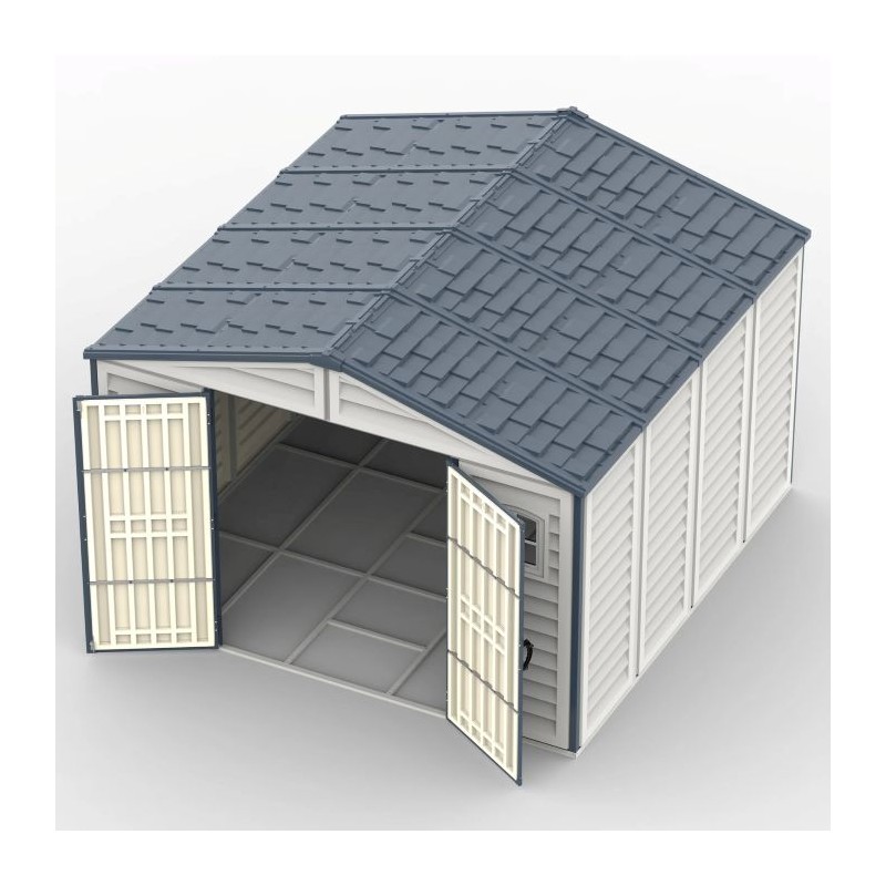 Duramax 10x10 RidgeLine Vinyl Storage Shed Kit - (10124)