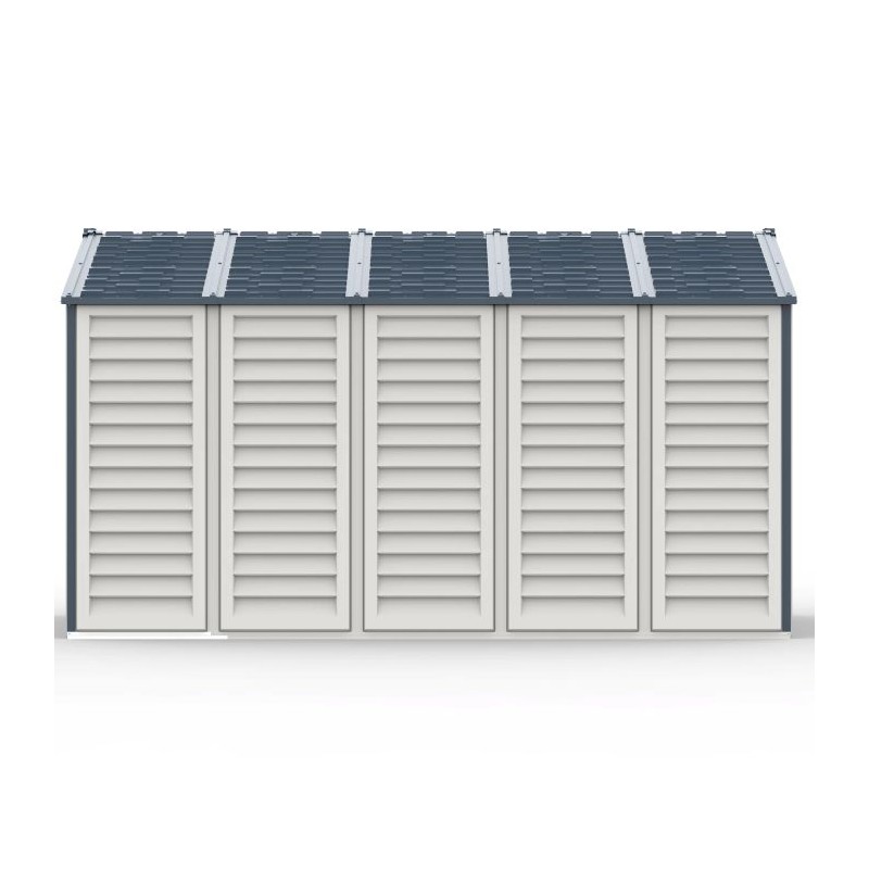 Duramax 10x13 RidgeLine Vinyl Storage Shed Kit - (10134)