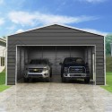 Versatube 20x20x10 Frontier Steel Garage Kit (FBM2202010516)