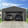 Versatube 20x21x12 Frontier Steel Garage Kit (1082318)