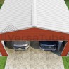 Versatube 20x21x12 Frontier Steel Garage Kit (1082318)