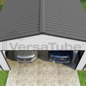 Versatube 20x20x10 Frontier Steel Garage Kit (FBM2202010516)