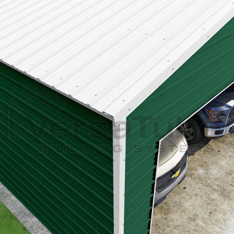 Versatube 20x21x12 Frontier Steel Garage Kit (1082318)