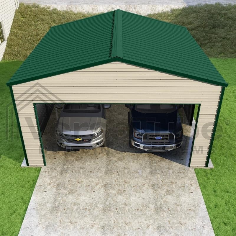 Versatube 20x21x9 Frontier Classic Steel Garage Kit (1082262)