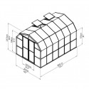 Rion 8x12 Prestige 2 Greenhouse Kit - Clear (HG7312C)
