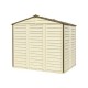 DuraMax 8x5.5 StoreAll Vinyl Shed with Foundation Kit (30115)