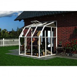 Rion 6x6 Sun Room 2 - Greenhouse Kit - White (HG7506)