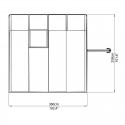 Rion 8x8 Sun Room 2 Greenhouse Kit - White (HG7608)