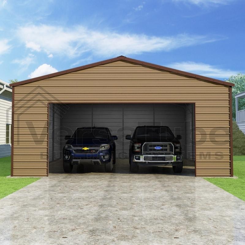 Versatube 24x24x9 Frontier Steel Garage Kit (1082274)