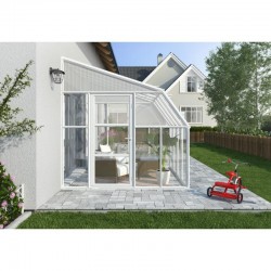 Rion 8x12 Sun Room 2 Greenhouse Kit - White (HG7612)