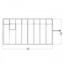 Rion  8x16 Sun Room 2 Greenhouse Kit - White (HG7616)