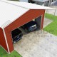 Versatube 20x20x10 Frontier Steel Garage Lean-To Kit (FBM2202010516-LT12)