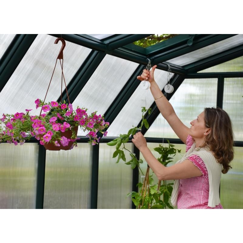 Rion 8x16 Hobby Gardener 2 Twin Wall Greenhouse Kit (HG7116)