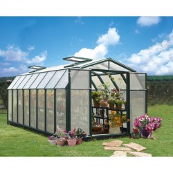 Rion 8x20 Hobby Gardener 2 Twin Wall Greenhouse Kit (HG7120)