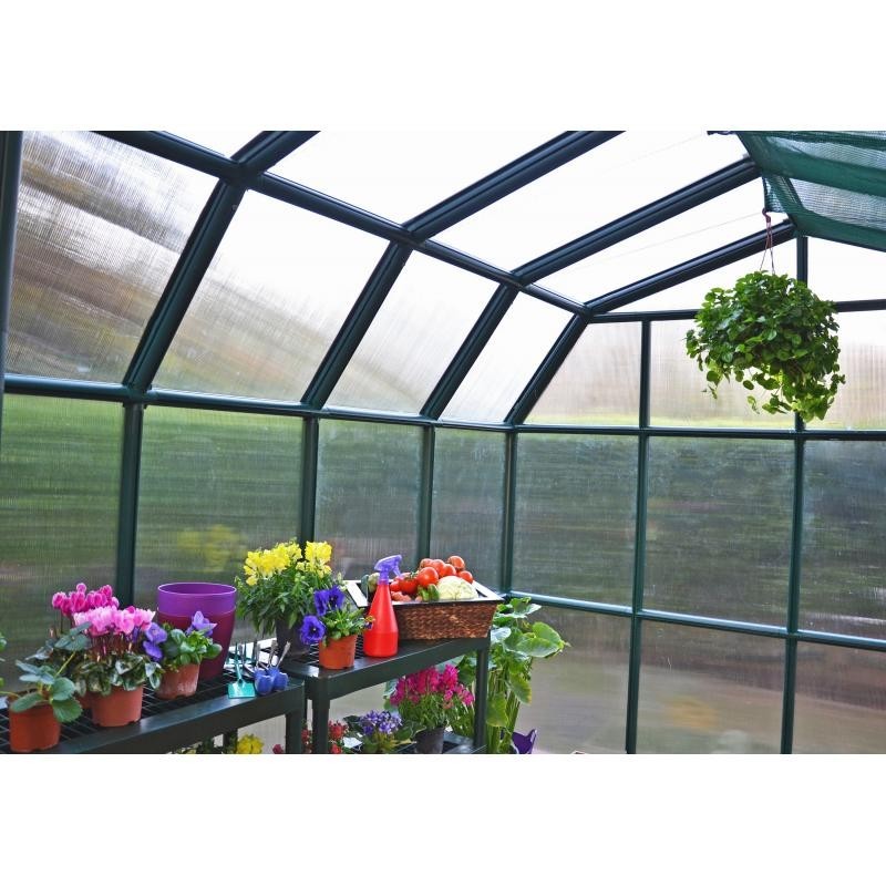 Rion 8x8 Grand Gardener 2 Twin Wall Greenhouse Kit (HG7208)