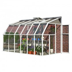 Rion 6x14 Sun Room 2 -Greenhouse Kit - White (HG7514)