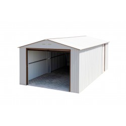 DuraMax 12x32 Imperial Steel Storage Garage Kit - White (55231)