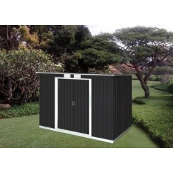 DuraMax 8x4 Pent Roof Metal Shed Kit w/ Vents (50651)