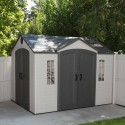 Lifetime 10' x 8' Garden Shed Kit - Double Doors (60001)