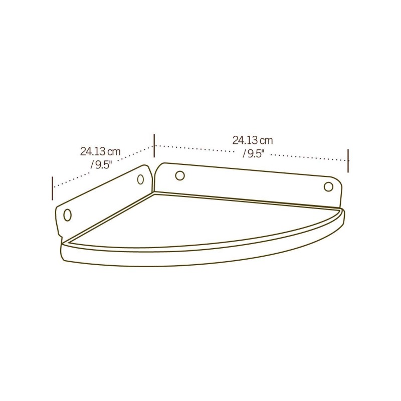 Lifetime 2 Corner Shelf Shed Accessory Kit (0110)
