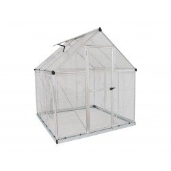 Palram Hybrid 6x6 Greenhouse Kit - Silver (HG5506)