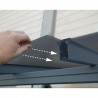 Palram 16x10 Verona 5000 Carport Kit - Gray (HG9135) Palram 16x10 Verona 5000 Carport Kit - Gray (HG9135)