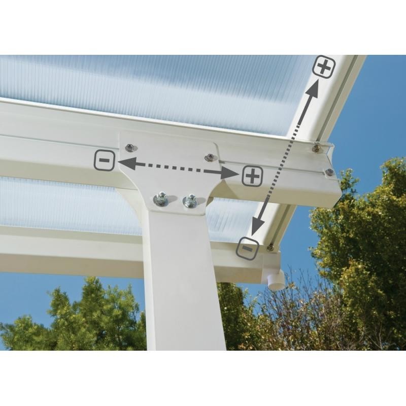 Palram 13x20 Feria Carport Kit - White (HG9140)