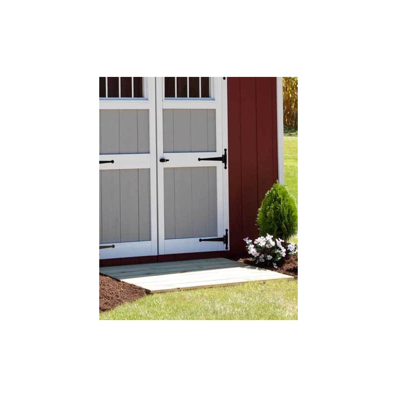 EZ-Fit 10x20 Riverside Wood Storage Shed Kit (ez_riverside1020)
