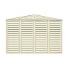 DuraMax 10'x3' Woodbridge SidePro Vinyl Shed w/ Foundation Kit (98001) DuraMax 10'x3' Woodbridge SidePro Vinyl Shed w/ Foundation Kit (98001)