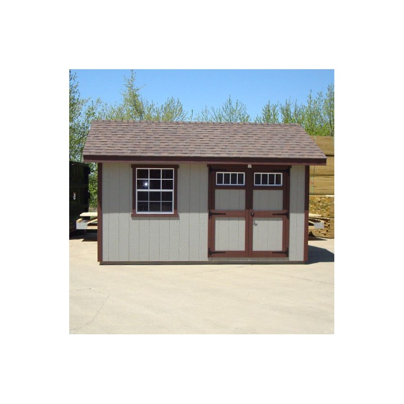 EZ-Fit Heritage 10x16 Wood Storage Shed Kit (ez_heritage1016)