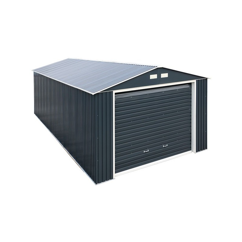 DuraMax 12x20 Gray Imperial Metal Storage Garage Building Kit (50951)