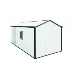 DuraMax 13x10 Gable Roof Insulated Cabin Kit w/ Foundation (30932)