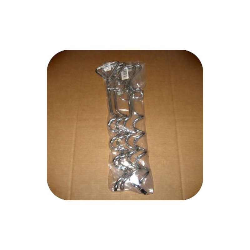  DuraMax Storage Shed Corkscrew Anchor Kit - 4pcs (08781)