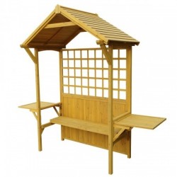 Leisure Season Two-In-One Seated Party Arbor Barbeque Shelter (PA7251)